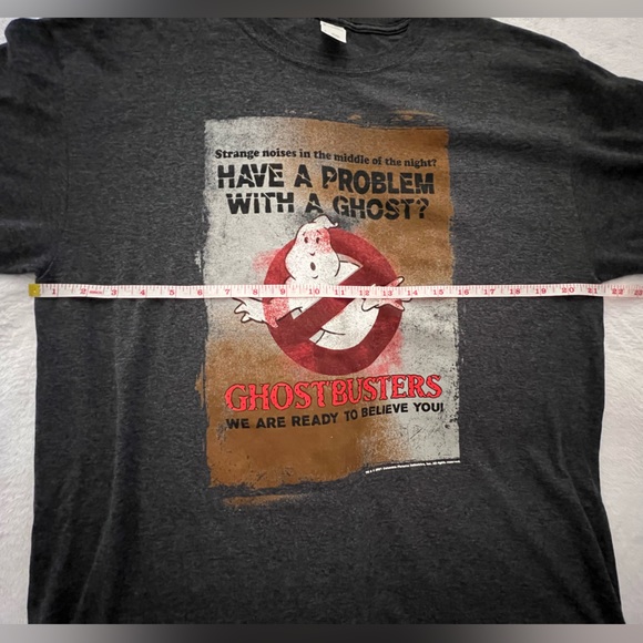Ghostbusters Stay Puft Grey Tee Shirt - Picture 4 of 5